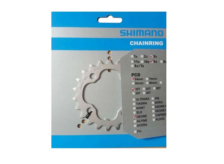 PLATO SHIMANO 22 M580-532-530-510-440 TRIP. PLAT.